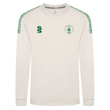 LITTLE MUNDEN CC BLAST LONG SLEEVE WOMEN'S SWEATER - Ivory