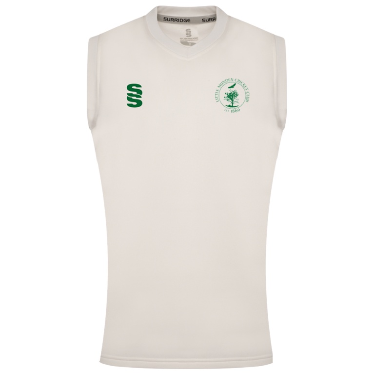 LITTLE MUNDEN CC BLAST SLEEVELESS WOMENS SWEATER-Ivory