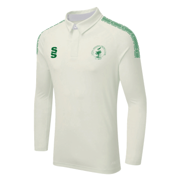 LITTLE MUNDEN CC DUAL LONG SLEEVE CRICKET SHIRT (WOMENS)-Ivory