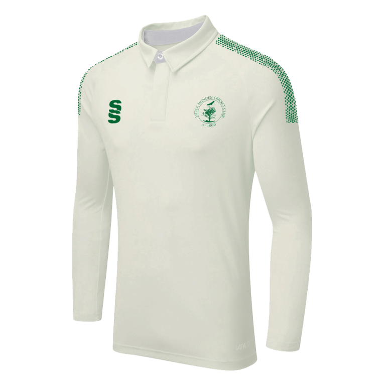 LITTLE MUNDEN CC DUAL LONG SLEEVE CRICKET SHIRT (WOMENS)-Ivory