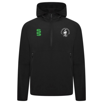 LITTLE MUNDEN CC Dual Elite 1/4 Zip Hoody / Rain Jacket : Black